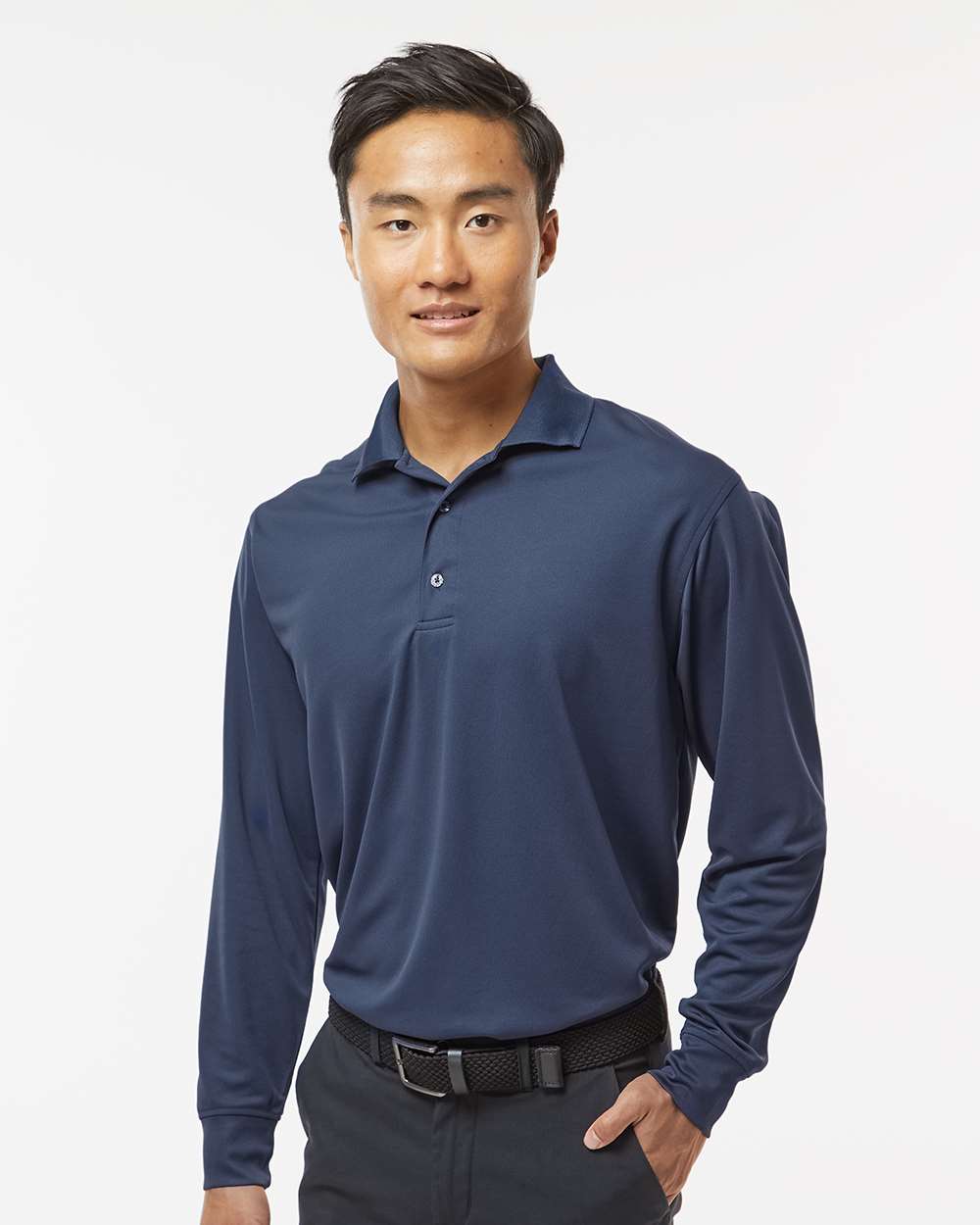 Paragon-110-Prescott Long Sleeve Polo - Image 11