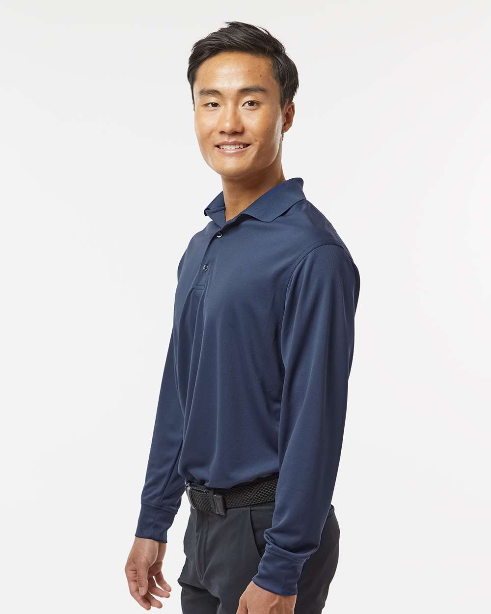 Paragon-110-Prescott Long Sleeve Polo - Image 12