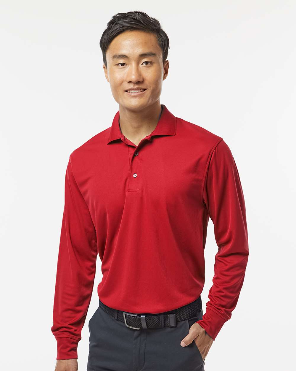 Paragon-110-Prescott Long Sleeve Polo - Image 17