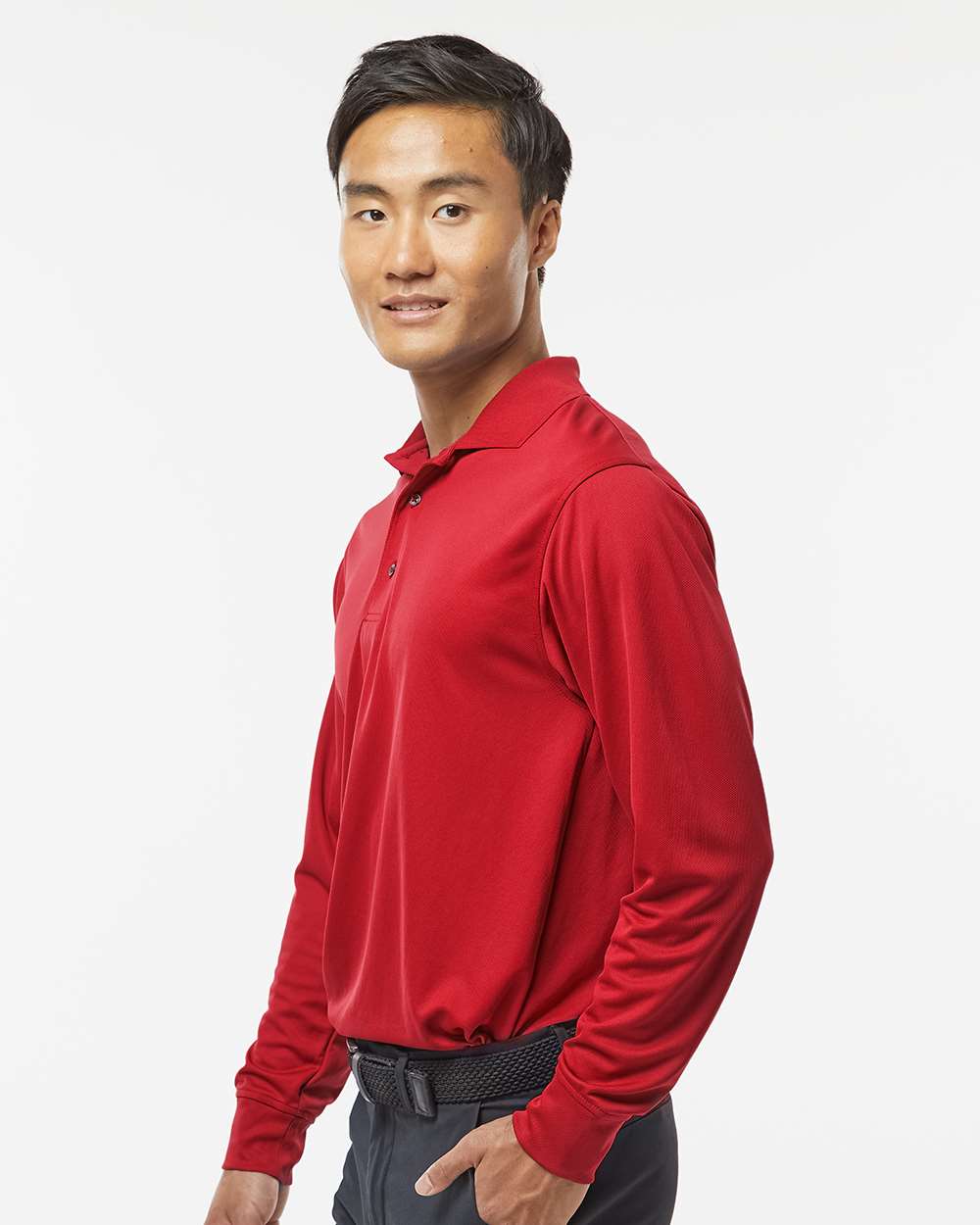 Paragon-110-Prescott Long Sleeve Polo - Image 18