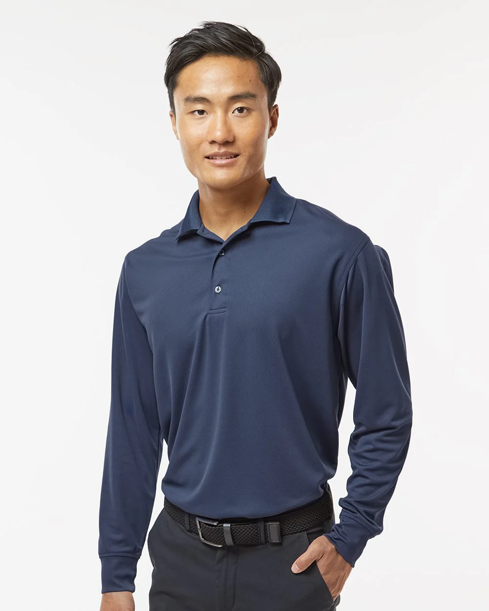 Paragon-110-Prescott Long Sleeve Polo - Image 7