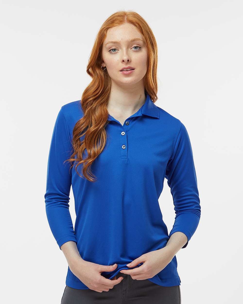 Paragon-120-Women's Lady Palm Three-Quarter Sleeve Polo - Image 26