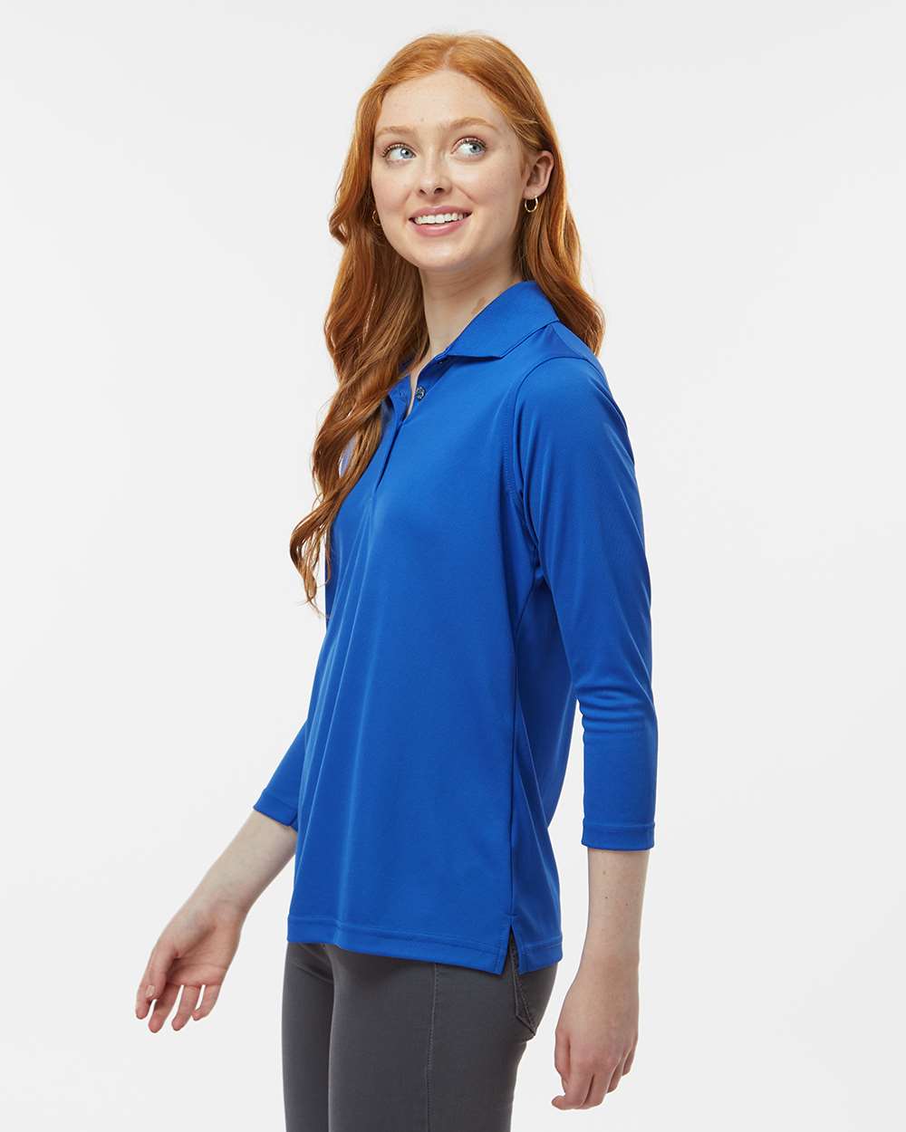 Paragon-120-Women's Lady Palm Three-Quarter Sleeve Polo - Image 27