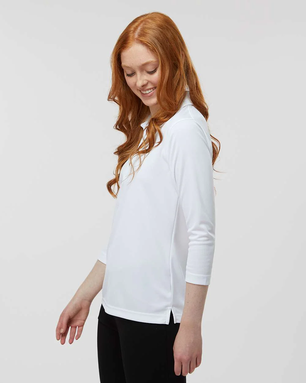 Paragon-120-Women's Lady Palm Three-Quarter Sleeve Polo - Image 33