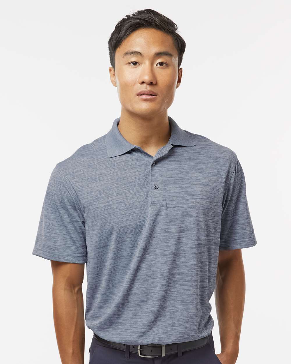 Paragon-130-Dakota Striated Heather Polo - Image 17