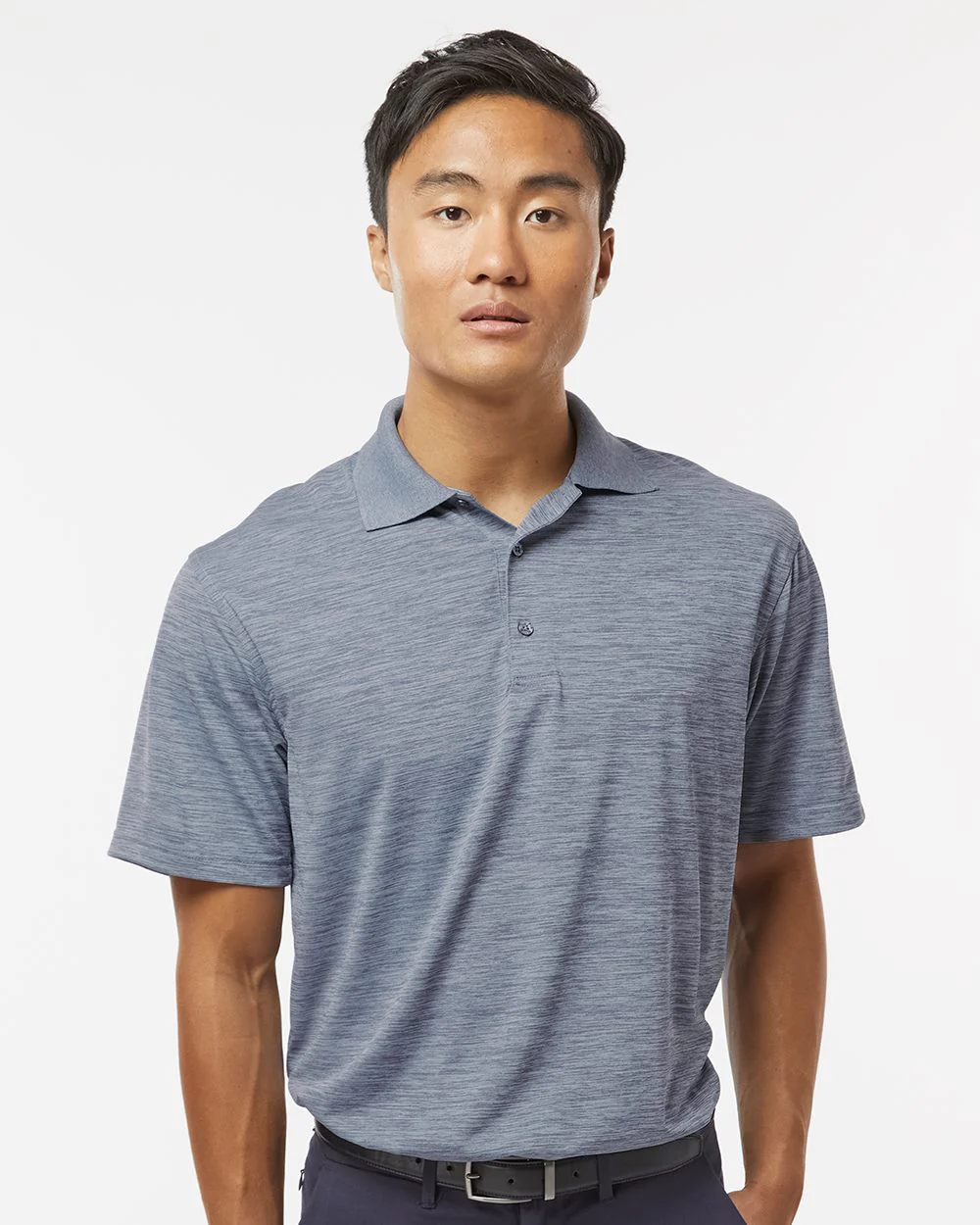 Paragon-130-Dakota Striated Heather Polo - Image 7