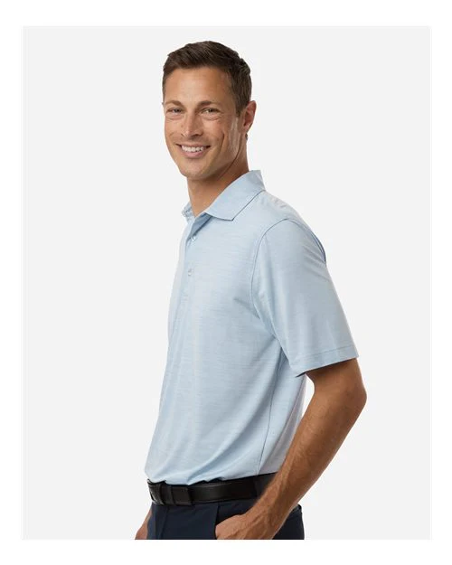 Paragon-162-Men's Bohemian Striped Heather Performance Polo - Image 10