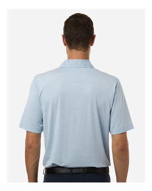 Paragon-162-Men's Bohemian Striped Heather Performance Polo - Image 11
