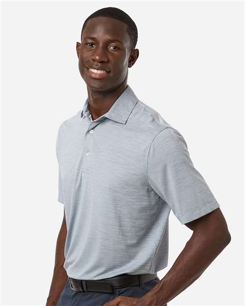 Paragon-162-Men's Bohemian Striped Heather Performance Polo - Image 13