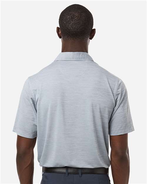 Paragon-162-Men's Bohemian Striped Heather Performance Polo - Image 14