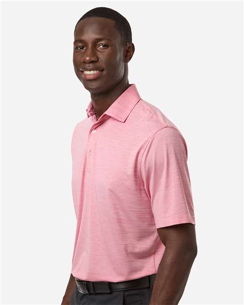 Paragon-162-Men's Bohemian Striped Heather Performance Polo - Image 16