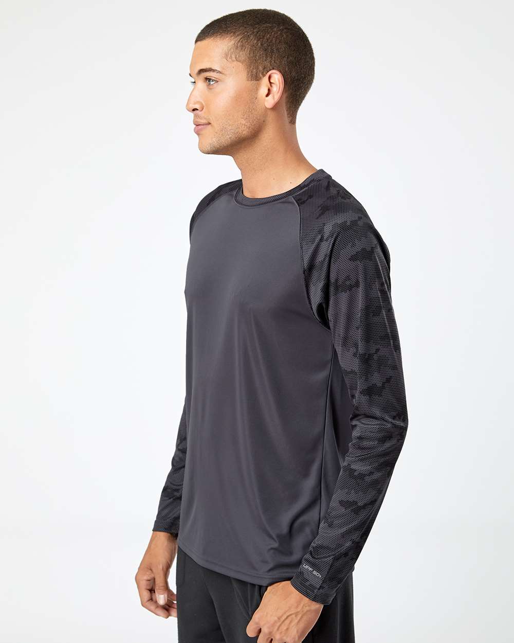 Paragon-216-Cayman Performance Camo Colorblocked Long Sleeve T-Shirt - Image 24
