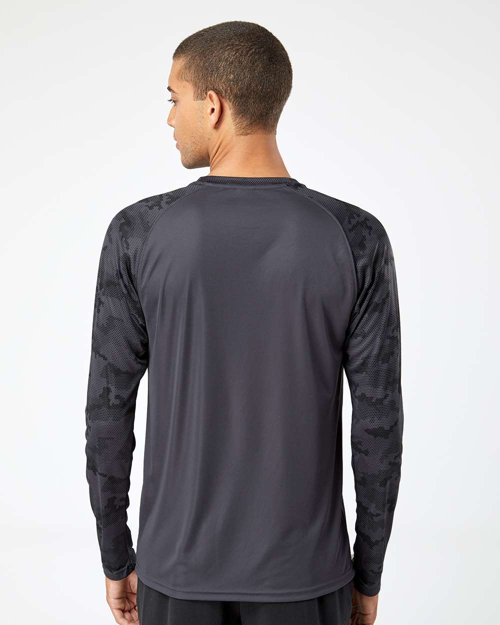 Paragon-216-Cayman Performance Camo Colorblocked Long Sleeve T-Shirt - Image 25