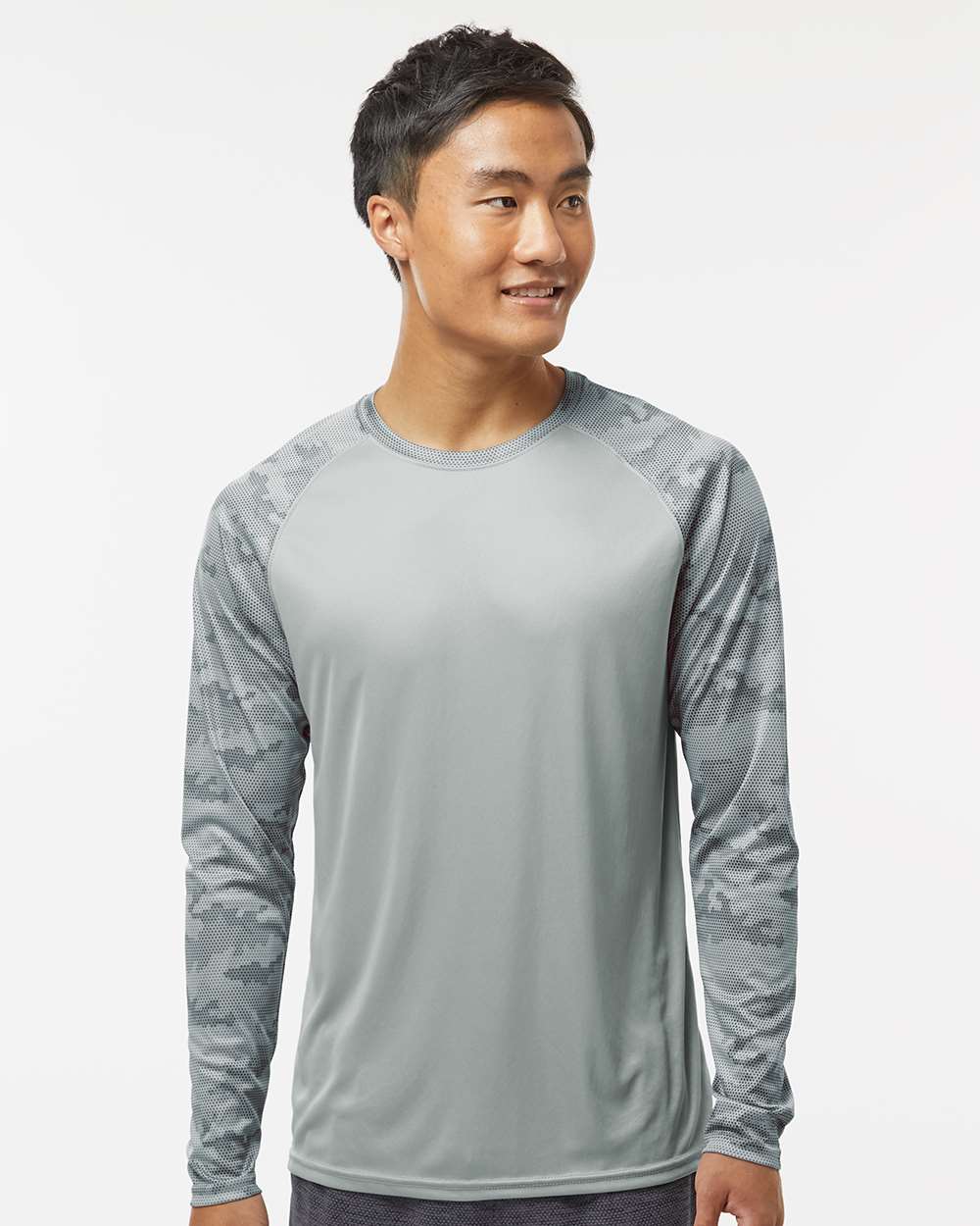Paragon-216-Cayman Performance Camo Colorblocked Long Sleeve T-Shirt - Image 29