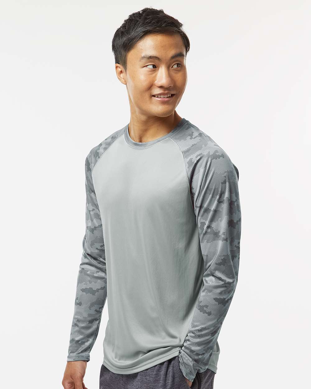 Paragon-216-Cayman Performance Camo Colorblocked Long Sleeve T-Shirt - Image 30
