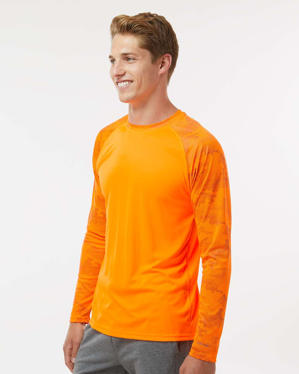 Paragon-216-Cayman Performance Camo Colorblocked Long Sleeve T-Shirt - Image 36