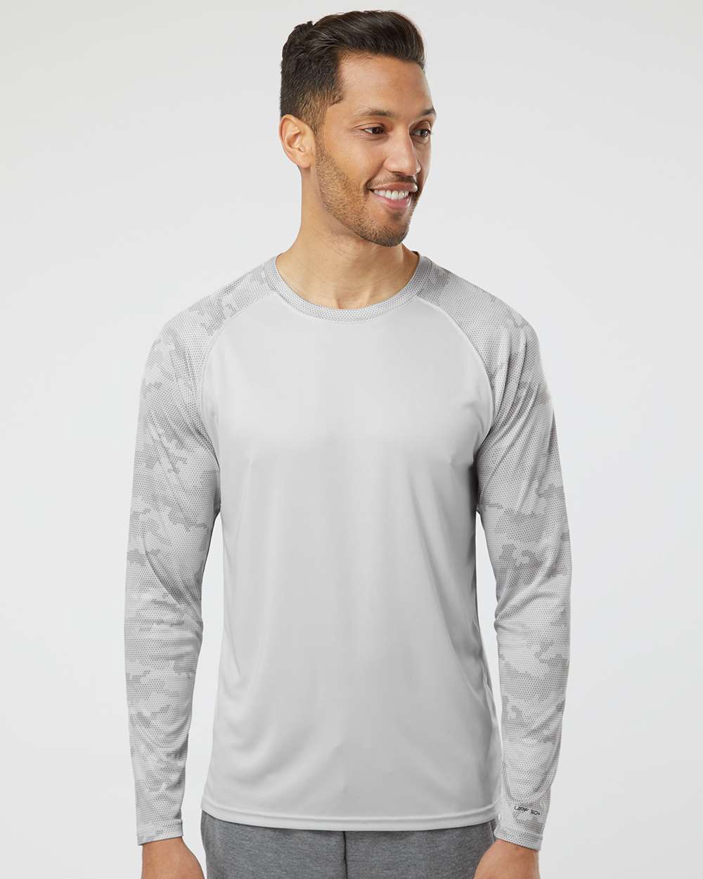 Paragon-216-Cayman Performance Camo Colorblocked Long Sleeve T-Shirt - Image 4