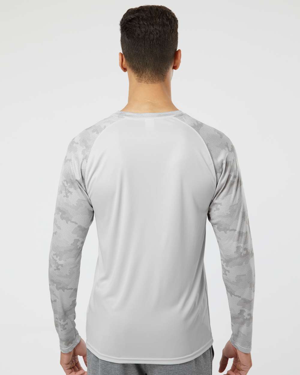Paragon-216-Cayman Performance Camo Colorblocked Long Sleeve T-Shirt - Image 6
