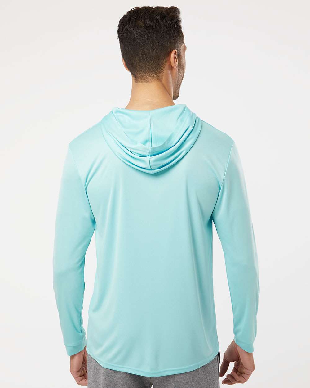Paragon-220-Bahama Performance Hooded Long Sleeve T-Shirt - Image 13