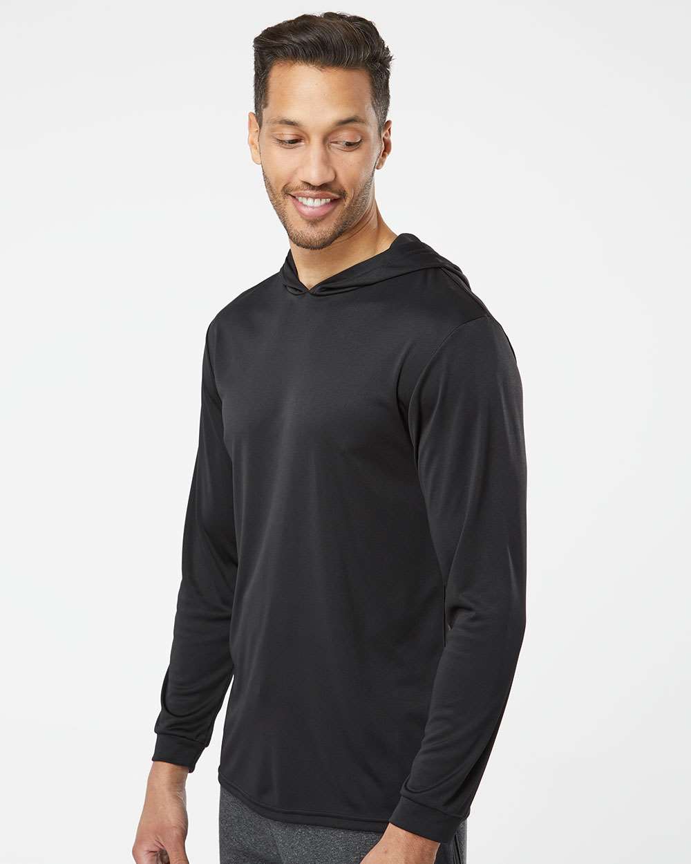 Paragon-220-Bahama Performance Hooded Long Sleeve T-Shirt - Image 18