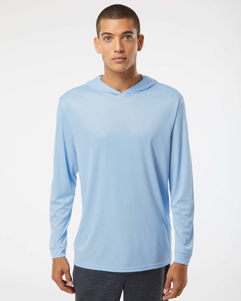 Paragon-220-Bahama Performance Hooded Long Sleeve T-Shirt - Image 23