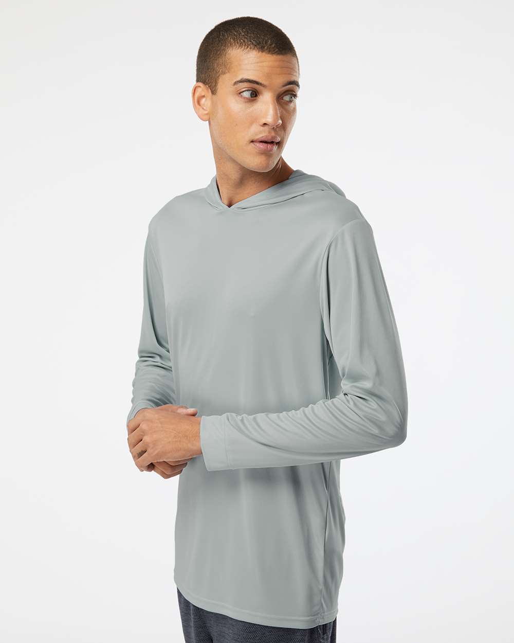 Paragon-220-Bahama Performance Hooded Long Sleeve T-Shirt - Image 42