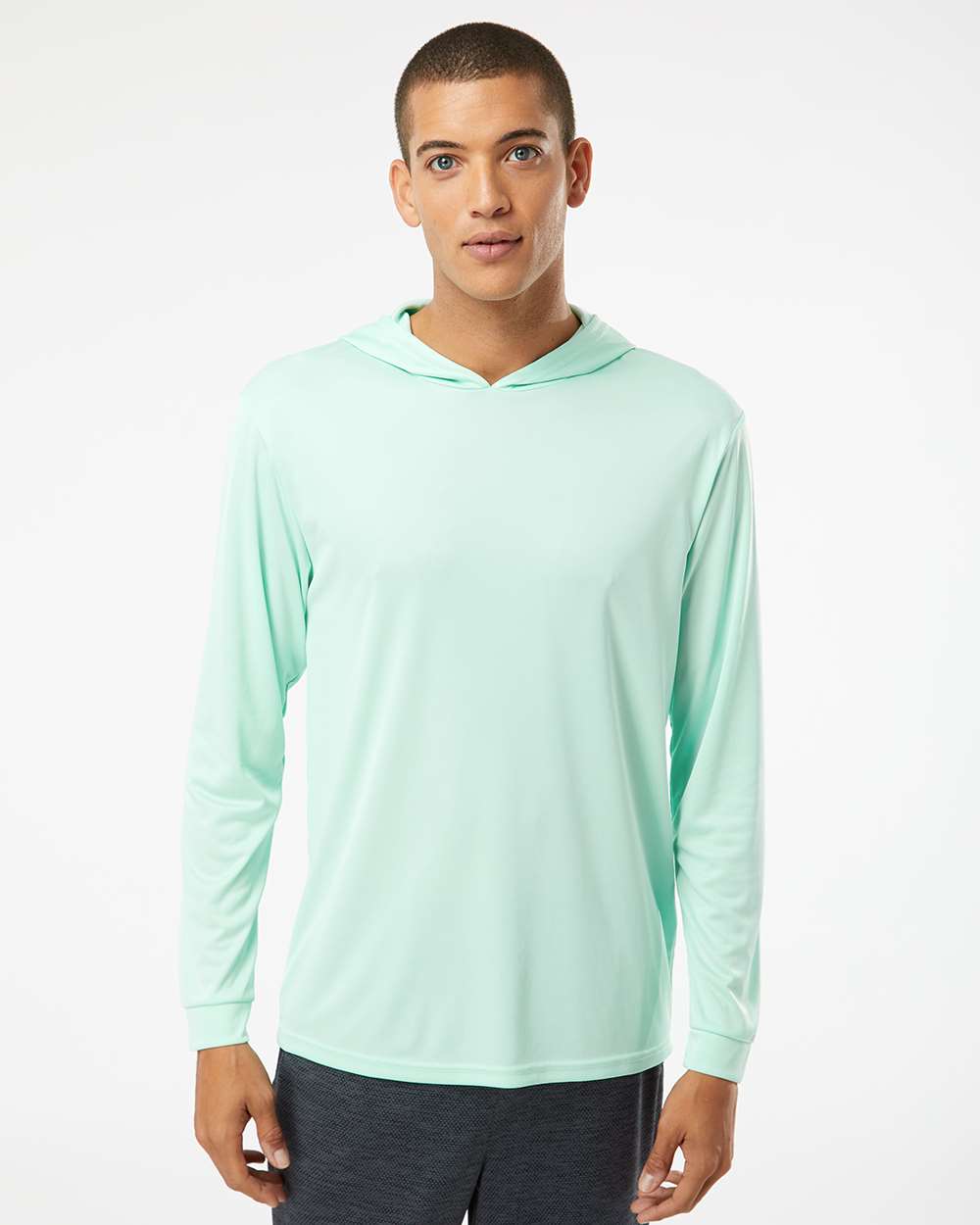 Paragon-220-Bahama Performance Hooded Long Sleeve T-Shirt - Image 47