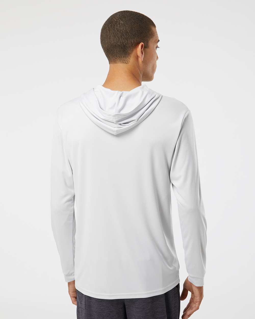 Paragon-220-Bahama Performance Hooded Long Sleeve T-Shirt - Image 6