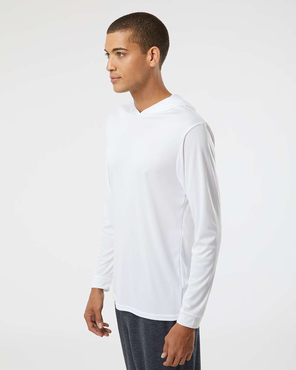 Paragon-220-Bahama Performance Hooded Long Sleeve T-Shirt - Image 84