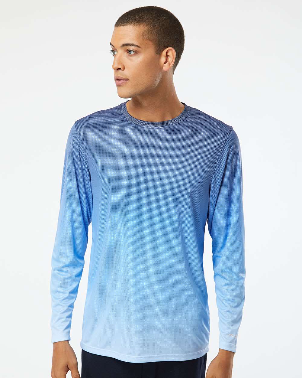 Paragon-225-Barbados Performance Pin Dot Long Sleeve T-Shirt - Image 23