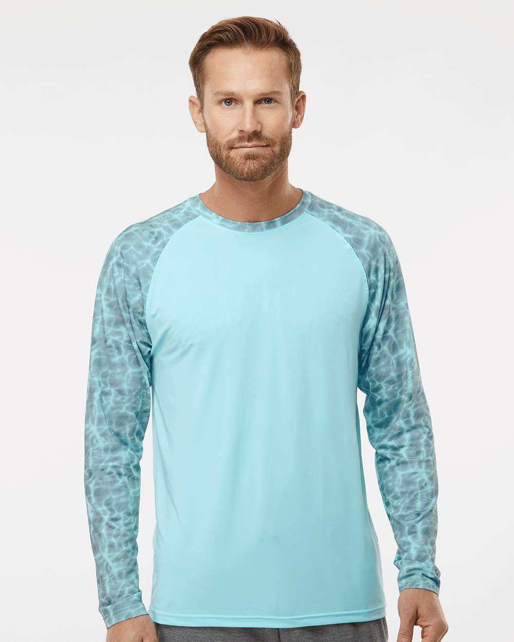 Paragon-231-Panama Colorblocked Long Sleeve T-Shirt - Image 11