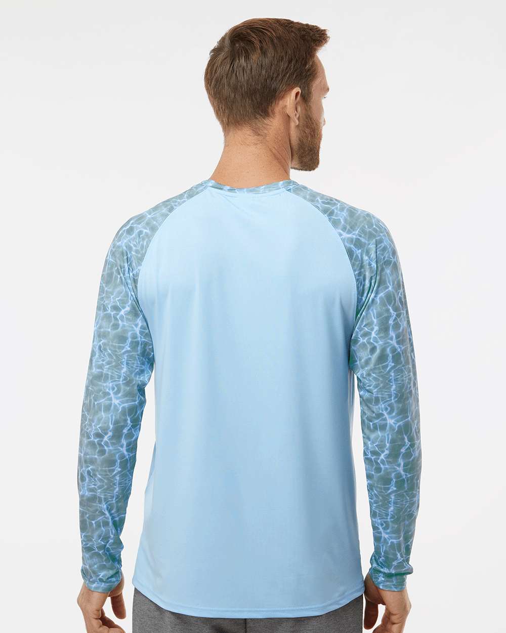 Paragon-231-Panama Colorblocked Long Sleeve T-Shirt - Image 19