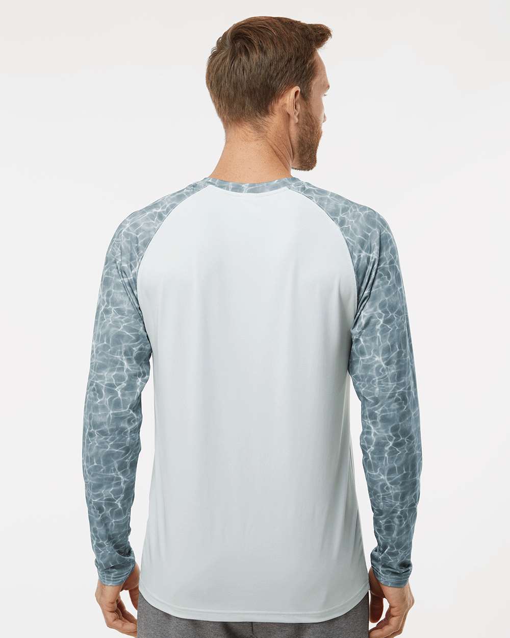 Paragon-231-Panama Colorblocked Long Sleeve T-Shirt - Image 25