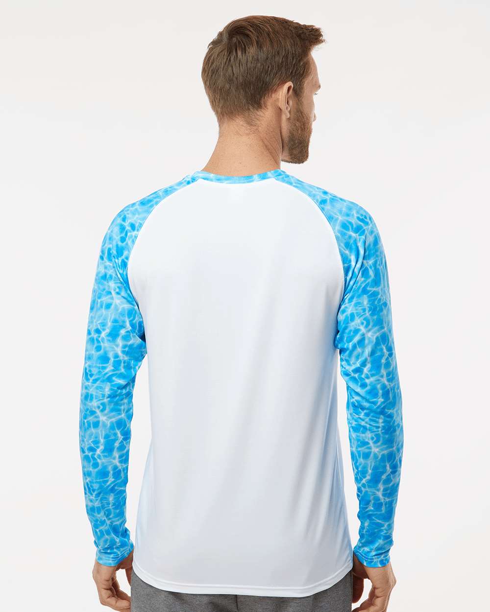 Paragon-231-Panama Colorblocked Long Sleeve T-Shirt - Image 6