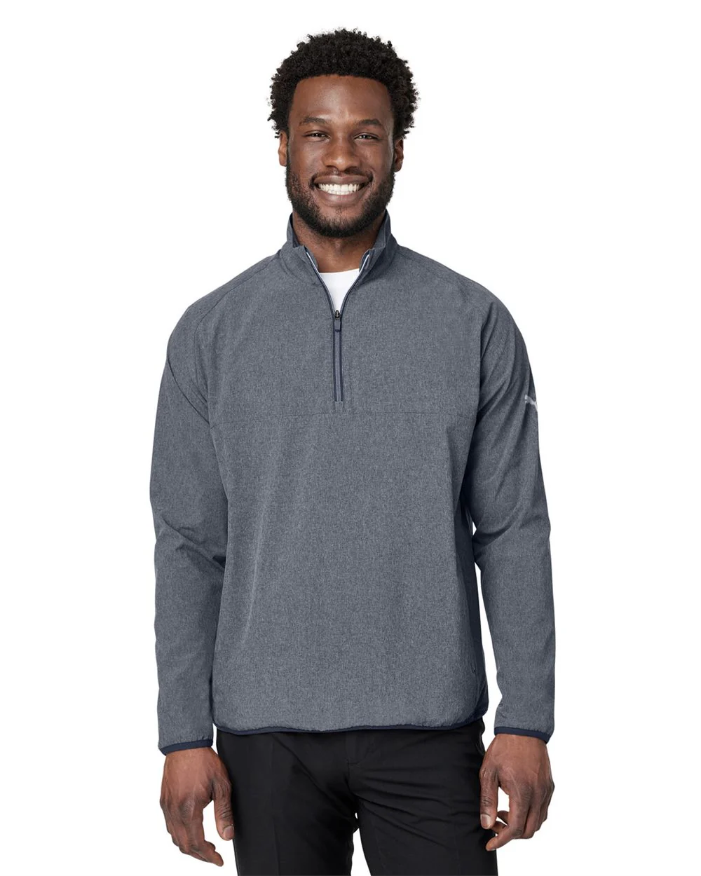 Puma Golf-538931-Coastal Woven Quarter-Zip Pullover - Image 7