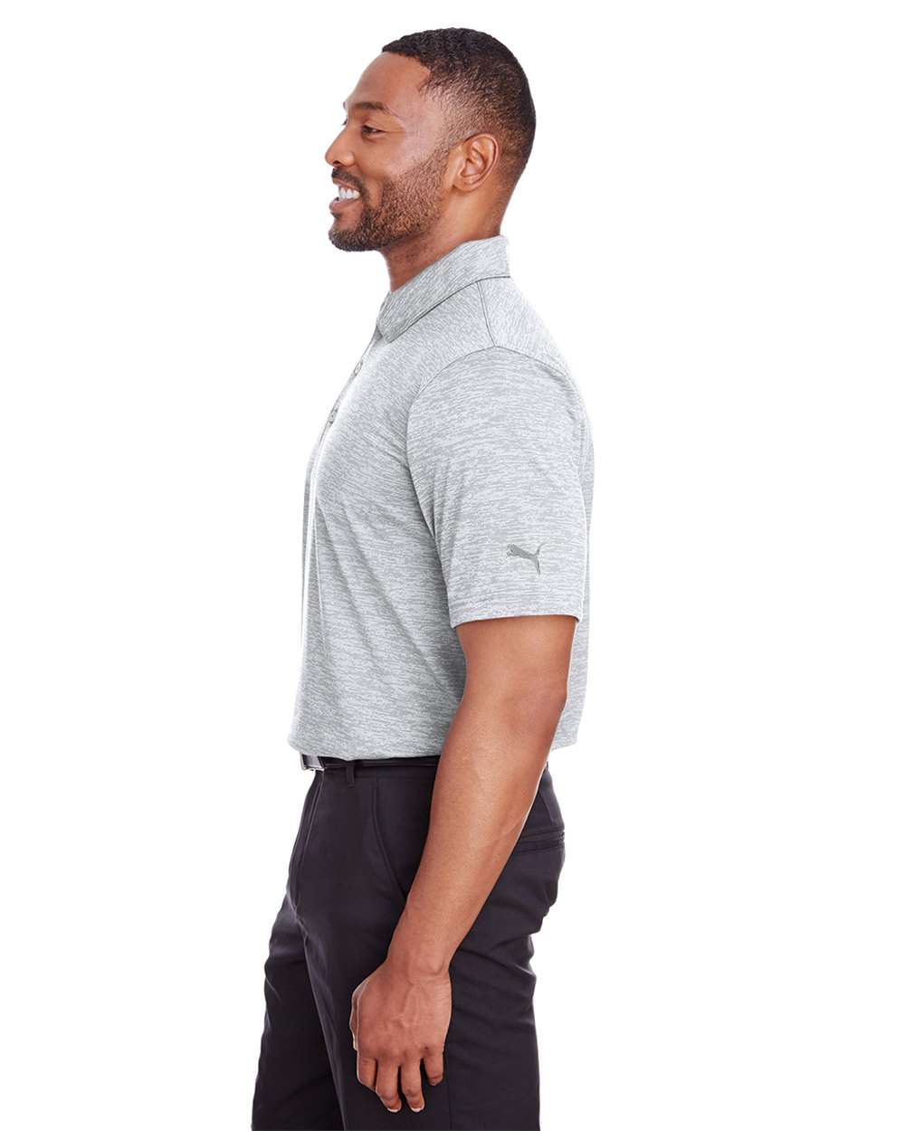Puma Golf-596801-Icon Heather Polo - Image 5
