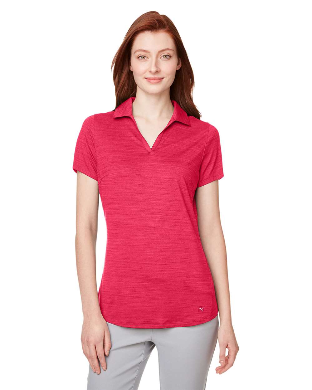 Puma Golf-597695-Women's Cloudspun Free V-neck Polo - Image 20