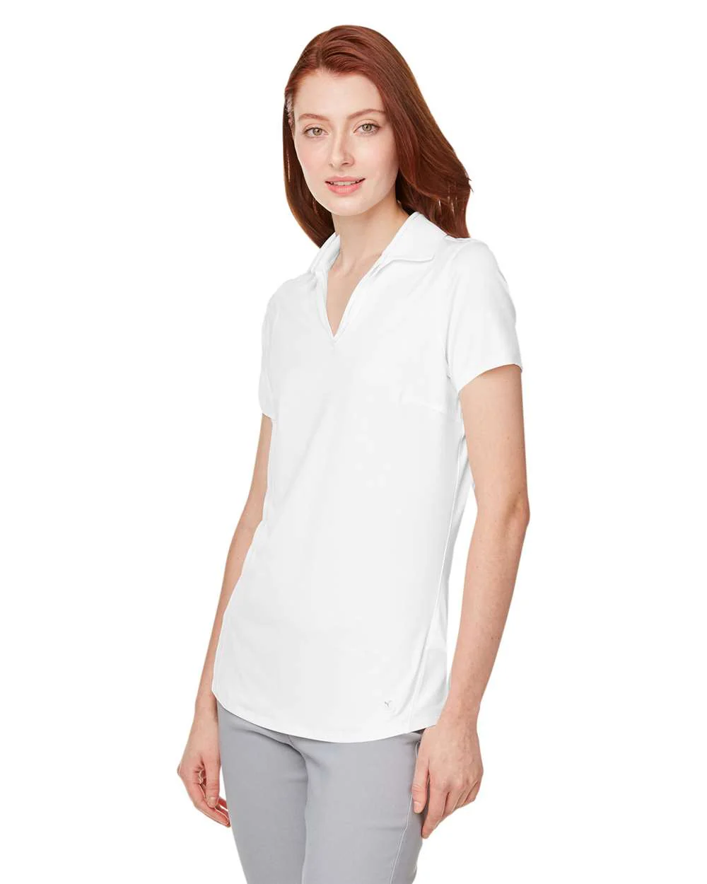 Puma Golf-597695-Women's Cloudspun Free V-neck Polo - Image 6