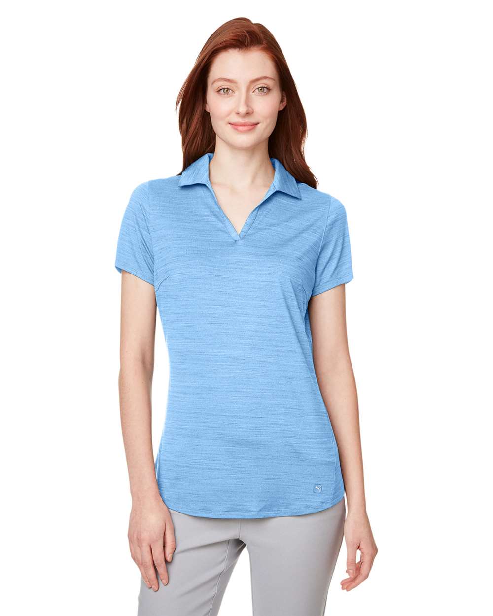 Puma Golf-597695-Women's Cloudspun Free V-neck Polo - Image 8
