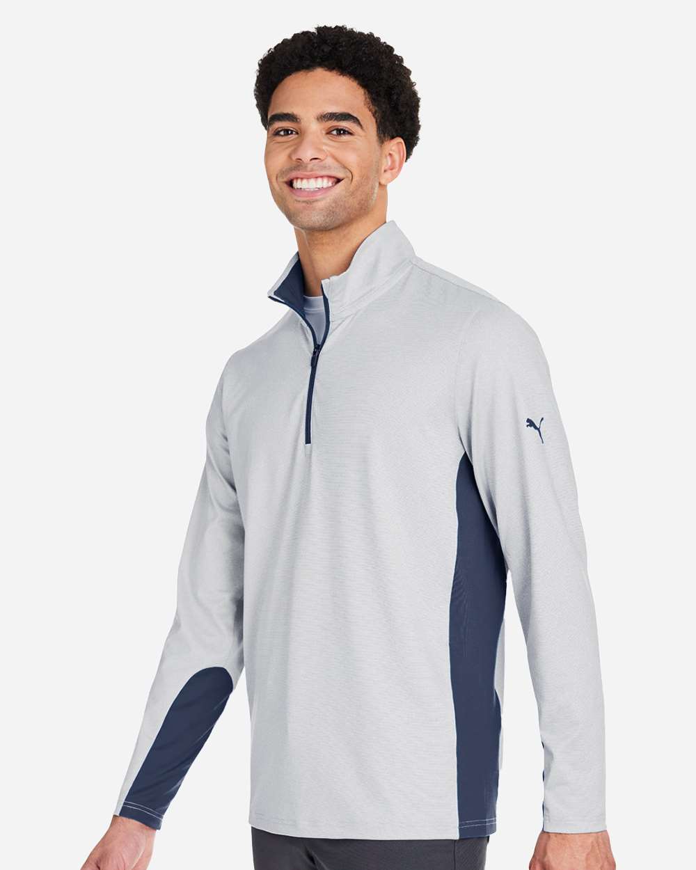 Puma Golf-PG410-Mesa Stripe Quarter-Zip Pullover - Image 12