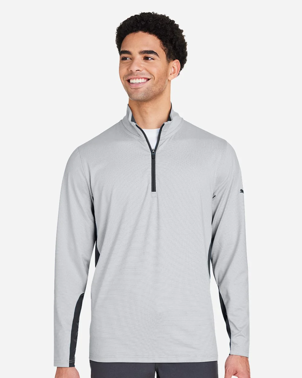 Puma Golf-PG410-Mesa Stripe Quarter-Zip Pullover - Image 7