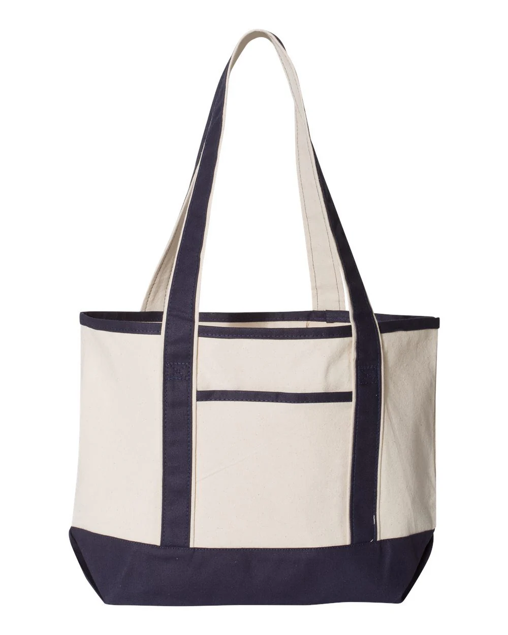 Q-Tees-Q125800-20L Small Deluxe Tote - Image 4