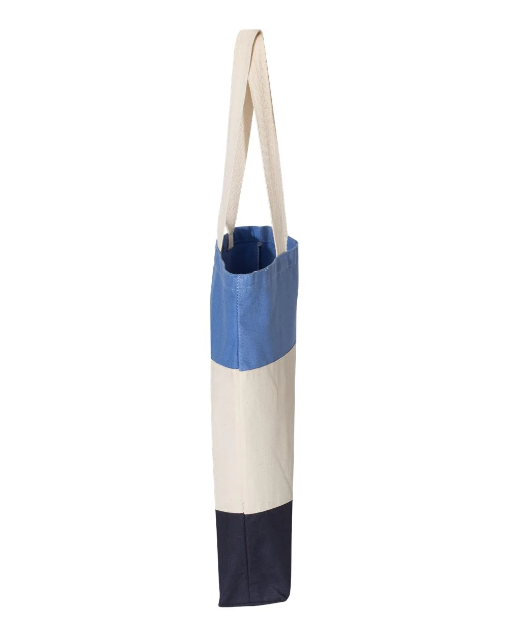 Q-Tees-Q125900-11L Tri-Color Tote - Image 15