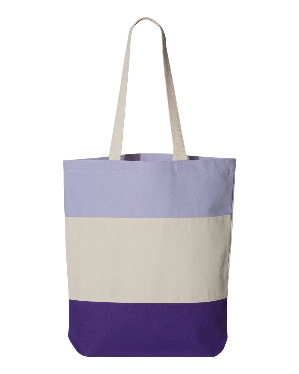 Q-Tees-Q125900-11L Tri-Color Tote - Image 19