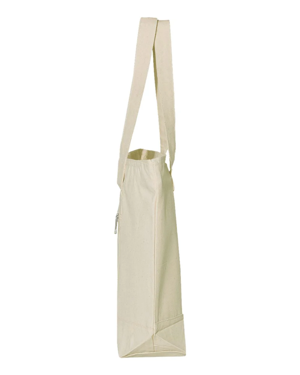 Q-Tees-Q1300-19L Zippered Tote - Image 13