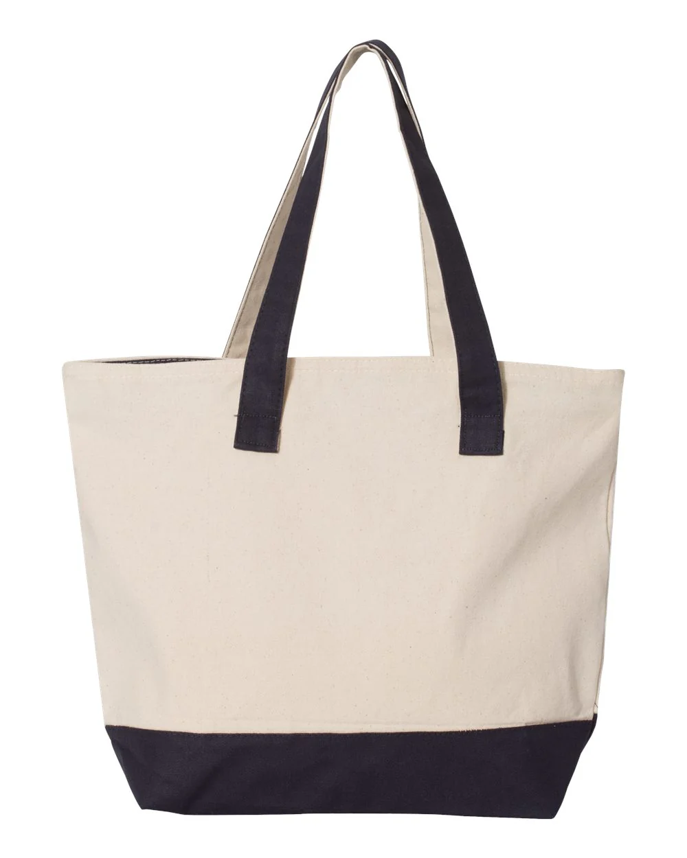 Q-Tees-Q1300-19L Zippered Tote - Image 15