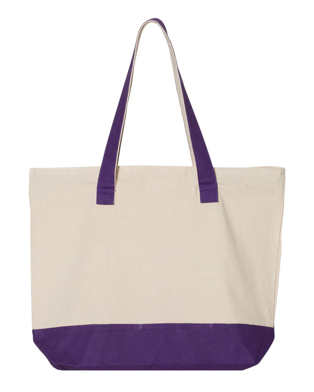 Q-Tees-Q1300-19L Zippered Tote - Image 18