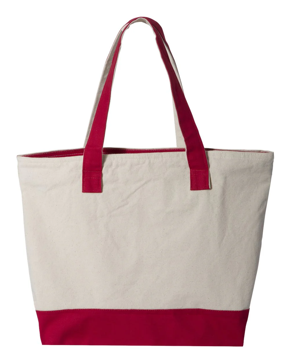 Q-Tees-Q1300-19L Zippered Tote - Image 21