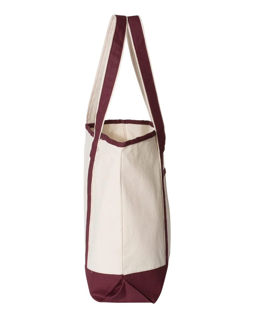 Q-Tees-Q1500-34.6L Large Canvas Deluxe Tote - Image 13