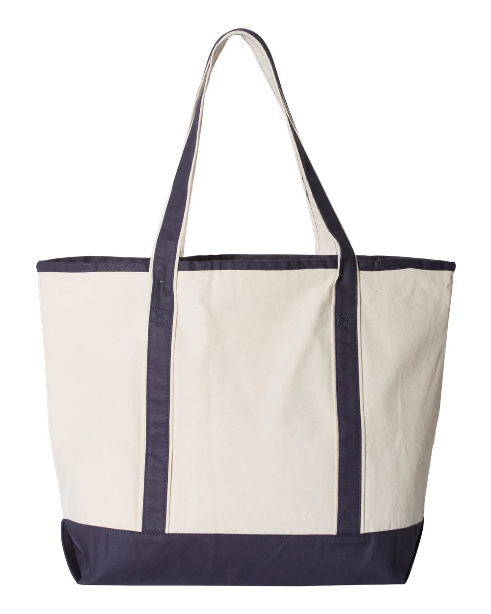 Q-Tees-Q1500-34.6L Large Canvas Deluxe Tote - Image 18